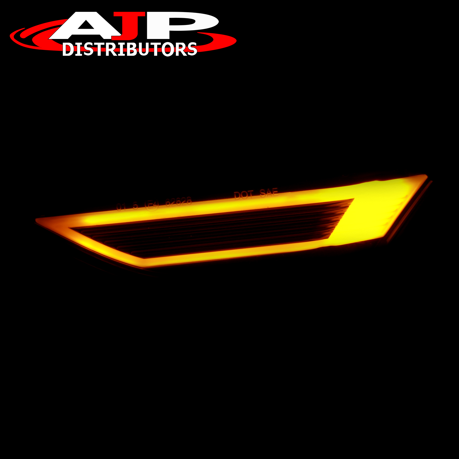 Clear LED Turn Signal Side Marker Light Lamps For Porsche