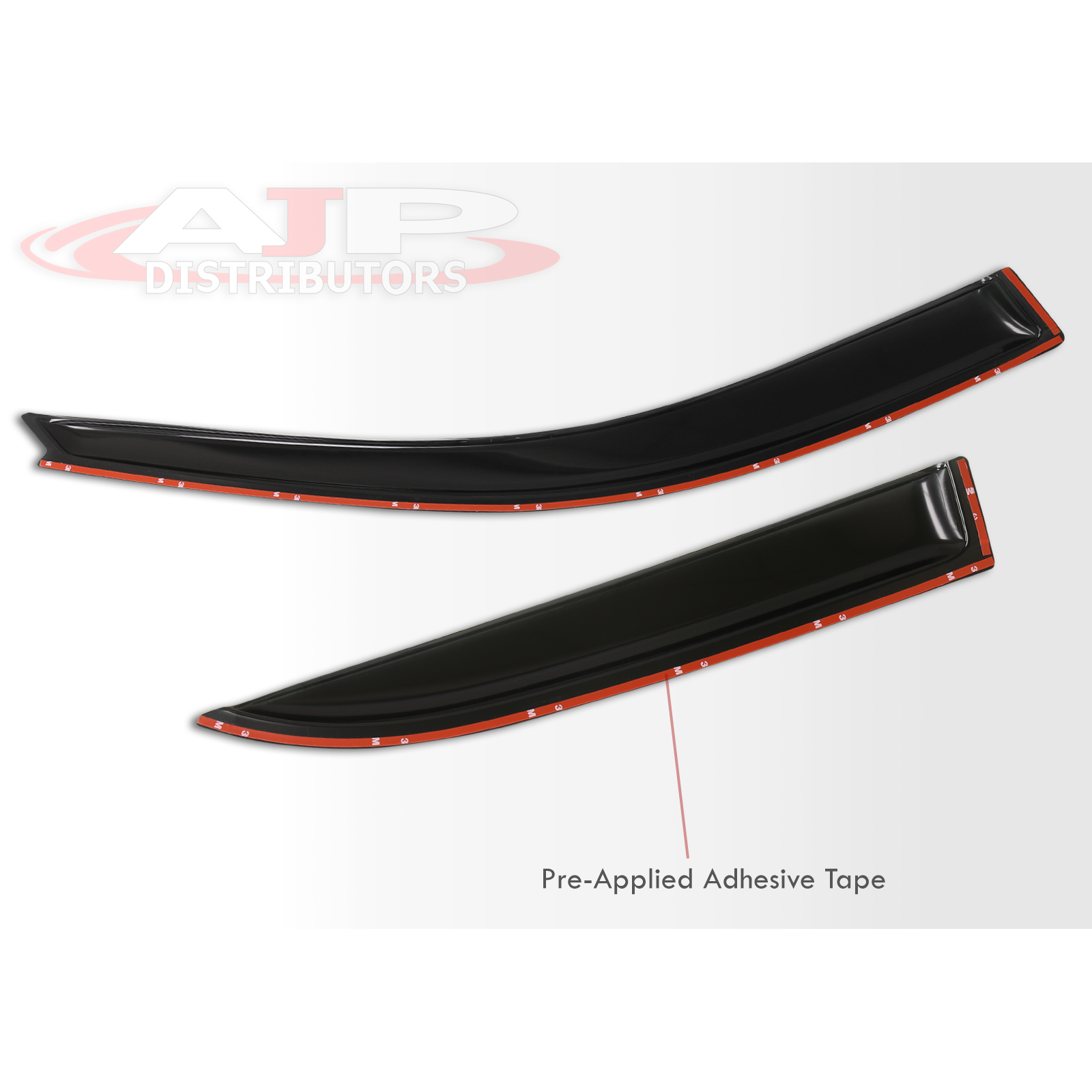 Tape On Rain Sun Guard Windows Vent Visor For 1997-2001